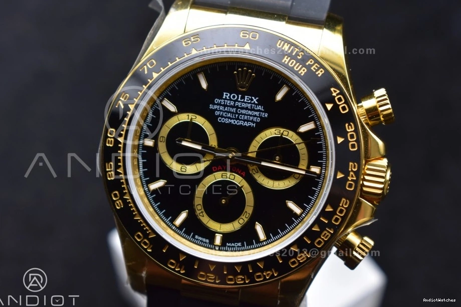 Edition 803 Dial Black QF V6 SH4131 on Best Strap Stylish 1:1 (Weighted) Oysterflex 126518 Daytona 0110